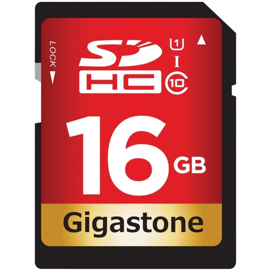 Gigastone Gs-sdhc80u1-16gb-r Prime Series Sdhc Card (16gb)