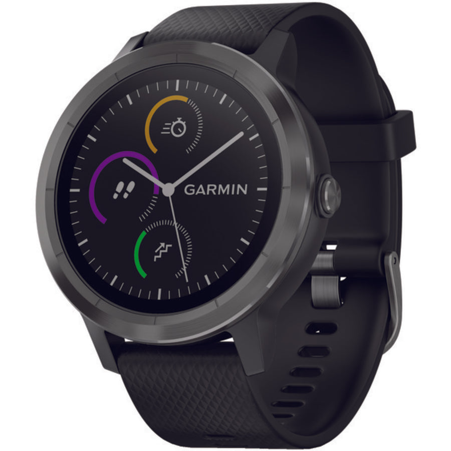 Garmin 010-01769-11 Vivoactive 3 (black With Slate Hardware)