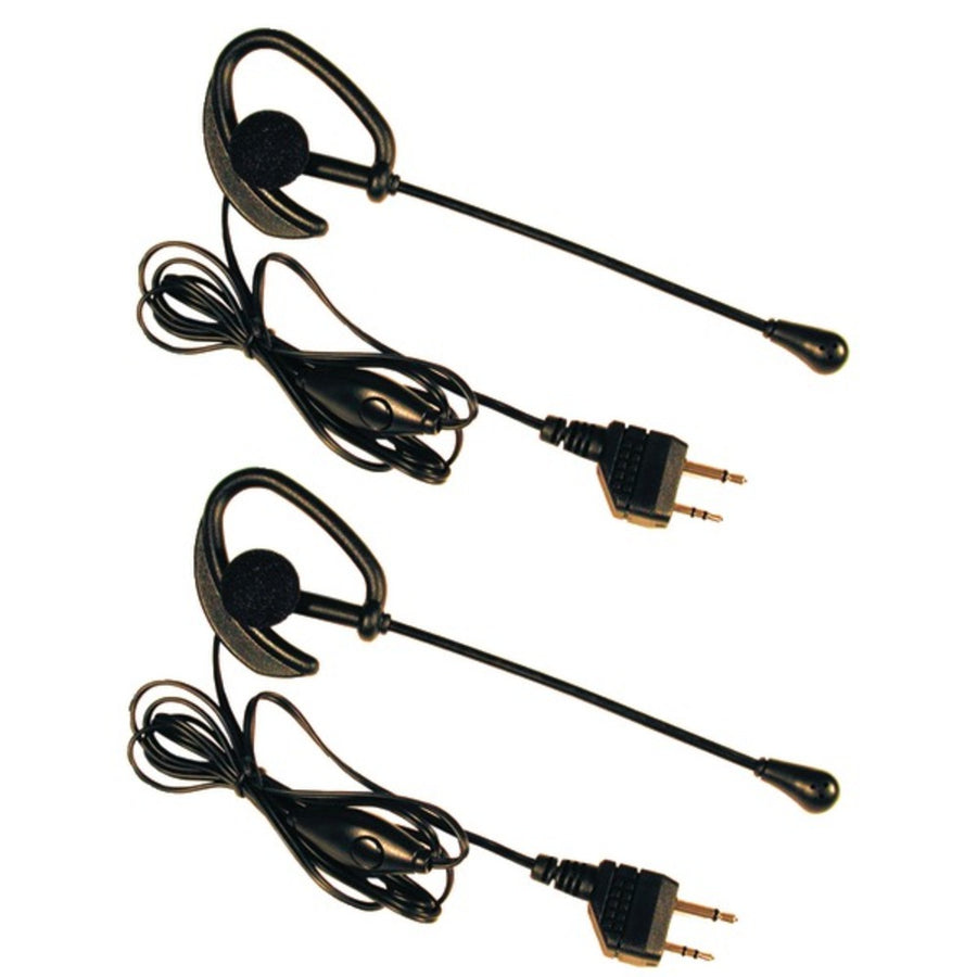 Midland Avp1 2-way Radio Accessory (over-the-ear Microphone Headsets With Ptt Dual Pin Jacks)