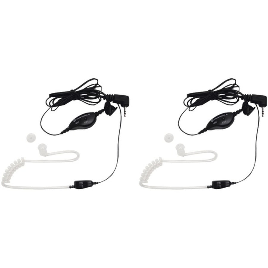 Motorola 1518 Surveillance Headset With Push-to-talk Microphone For Talkabout Radios