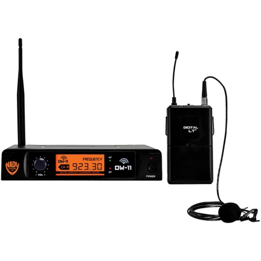 Nady Dw-11-lt-any Single-channel Digital Wireless Microphone System (digital Lt Lm-14/o Lapel Microphone)