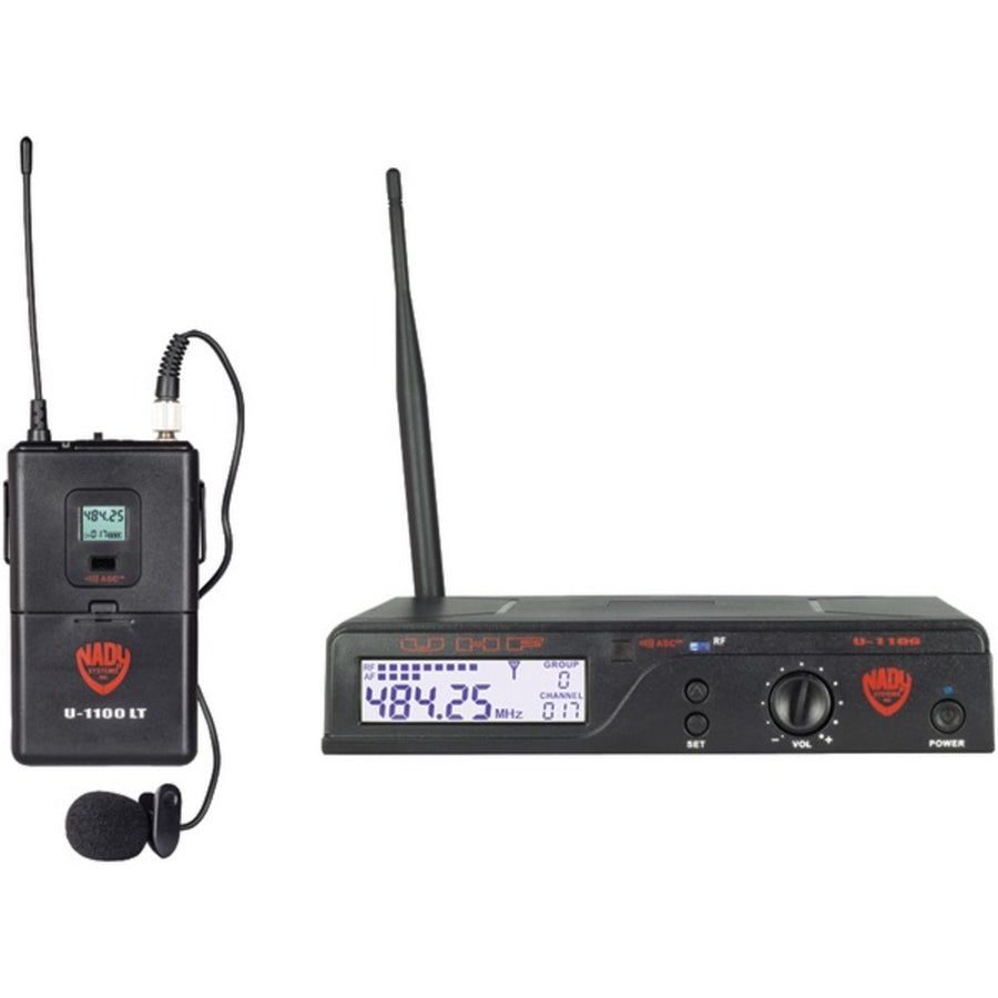 Nady U-1100 Lt/o/a Uhf 100-channel Wireless Lavalier Microphone System