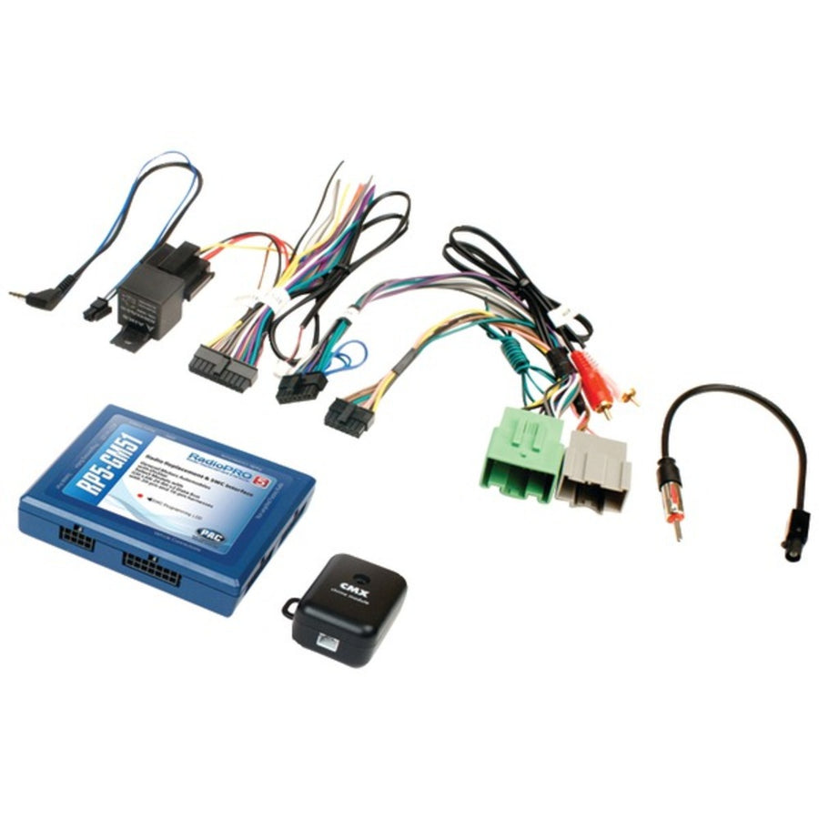 Pac Rp5-gm51 Radio Replacement Interface (radiopro5, Select Gm Class Ii Vehicles With Onstar, 29-bit Lan)