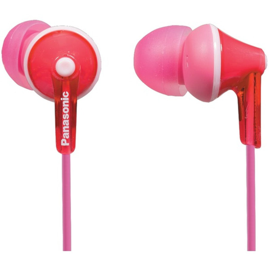 Panasonic Rp-hje125-p Hje125 Ergofit In-ear Earbuds (pink)