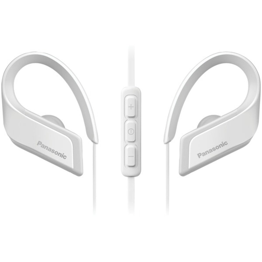 Panasonic Rp-bts35-w Wings Ultralight In-ear Sport-clip Earphones With Bluetooth (white)