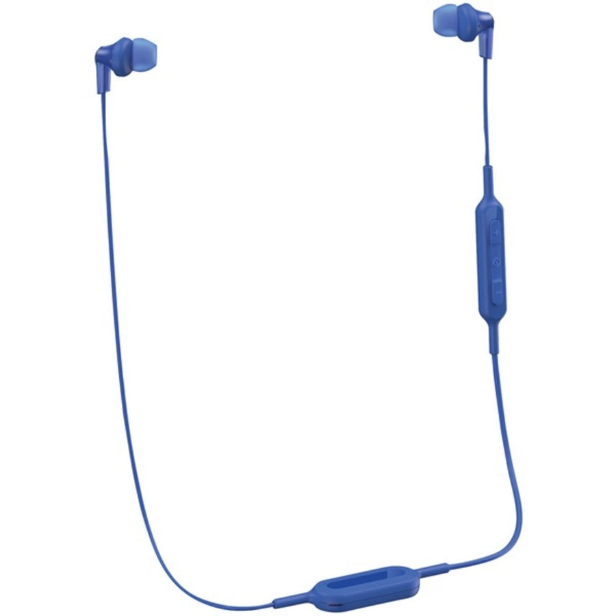 Panasonic Rp-hje120b-a Ergofit In-ear Earbud Headphones With Bluetooth (blue)