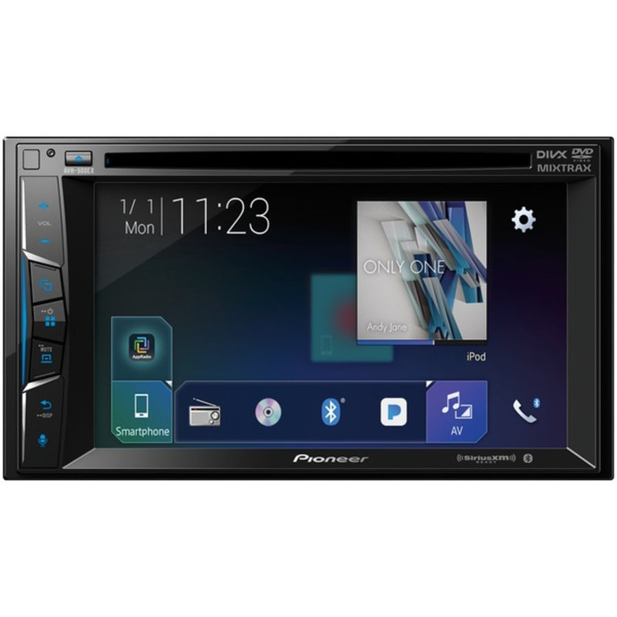 Pioneer Avh-500ex 6.2 Double-din In-dash Dvd Receiver With Bluetooth & Siriusxm Ready