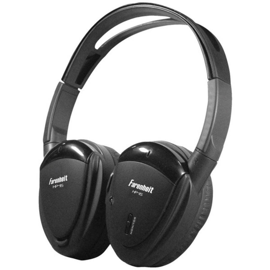 Power Acoustik Hp-11s 1-channel Wireless Ir Headphones For Power Acoustik Mobile A/v Systems