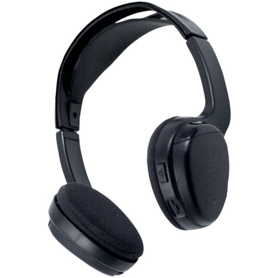 Power Acoustik Wlhp-200 2-channel Wireless Ir Headphones For Power Acoustik Mobile A/v Systems