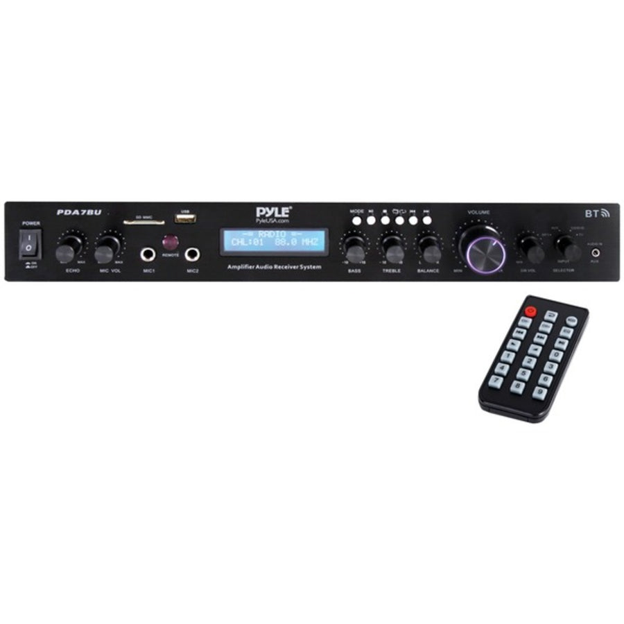 Pyle Pda7bu Home Theater Audio Receiver Sound System With Bluetooth