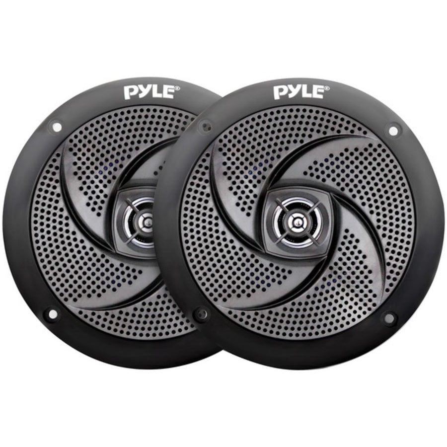 Pyle Plmrs4b 4-inch 100-watt Low-profile Waterproof Marine Speakers