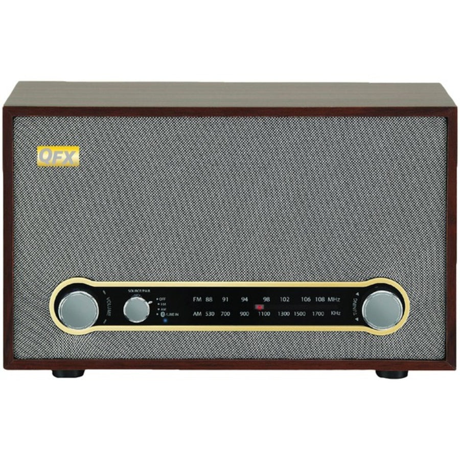 Qfx Retro-100 Retro Am/fm/bluetooth Radio