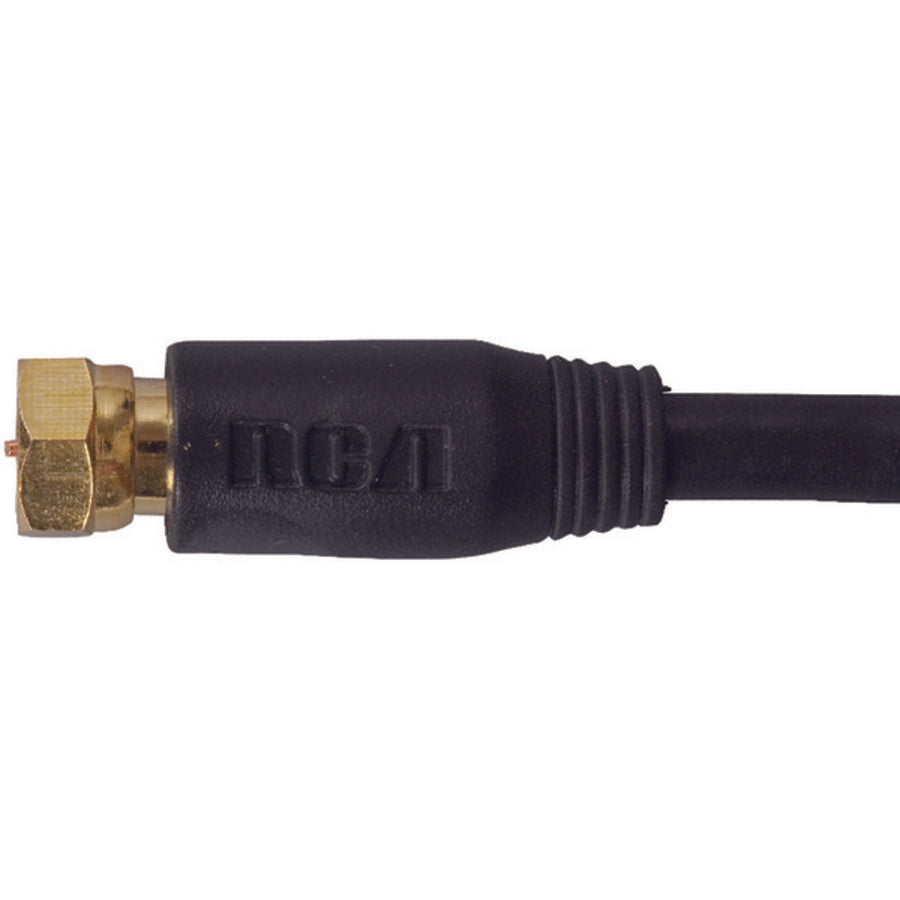 Rca Vh606r Rg6 Coaxial Cable (6ft; Black)