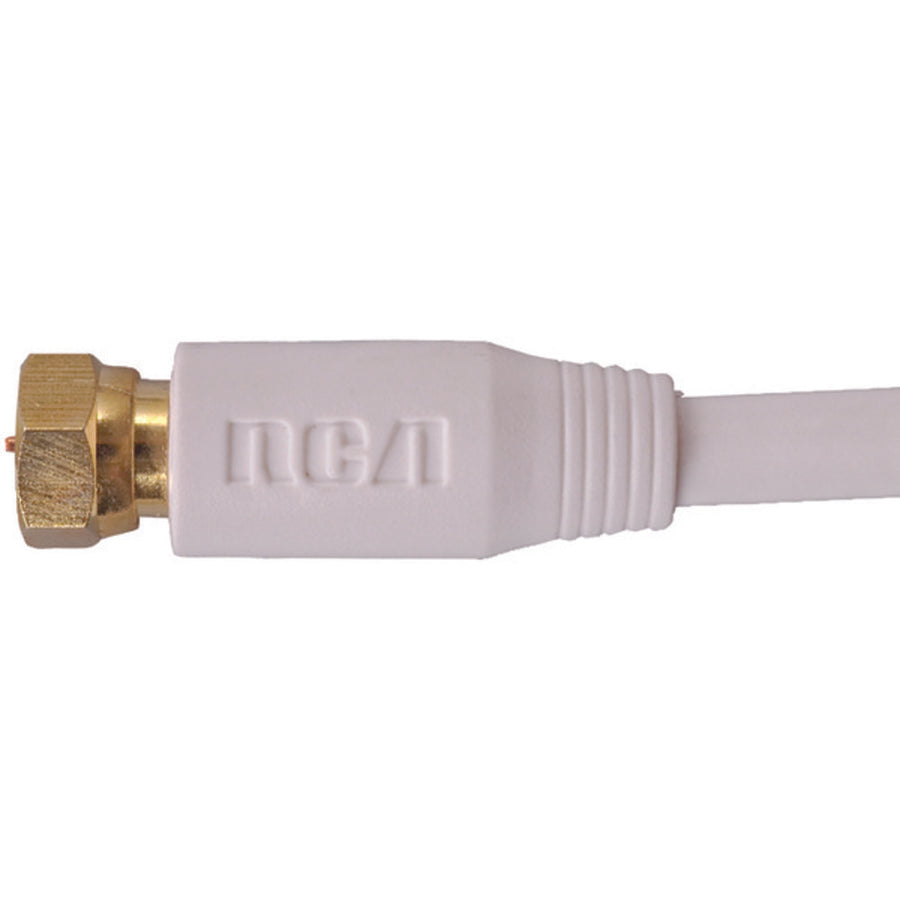 Rca Vh625whr Rg6 Coaxial Cable (25ft; White)