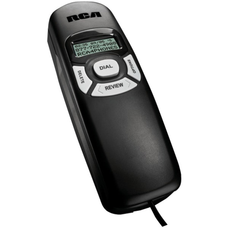 Rca 1104-1bkga Slim-line Phone With Caller Id