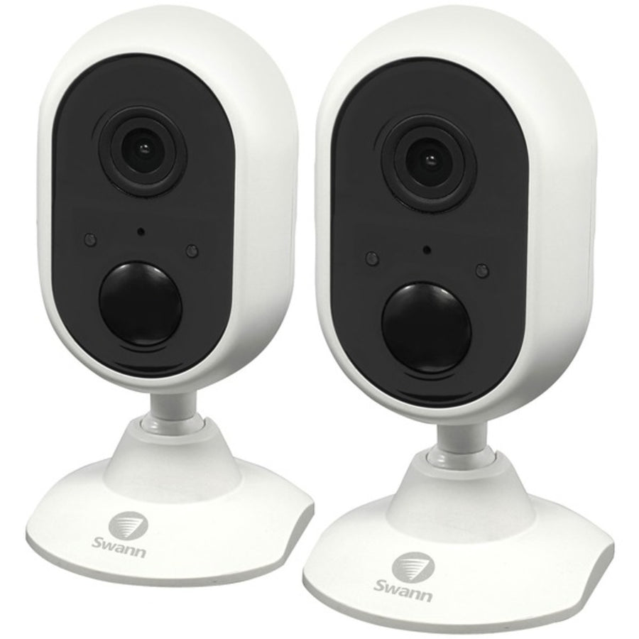 Swann Swwhd-indcampk2-us 1080p Indoor Wi-fi Camera With Alexa Voice Control (2 Pk)