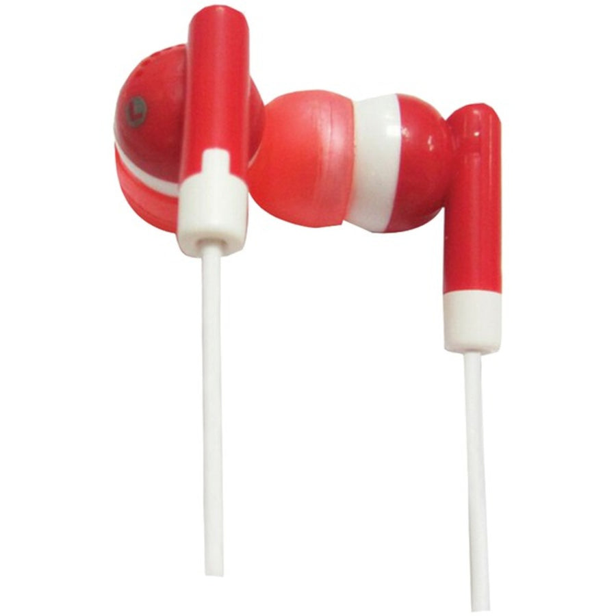 Supersonic Iq-101 Red Iq-101 Digital Stereo Earphones (red)