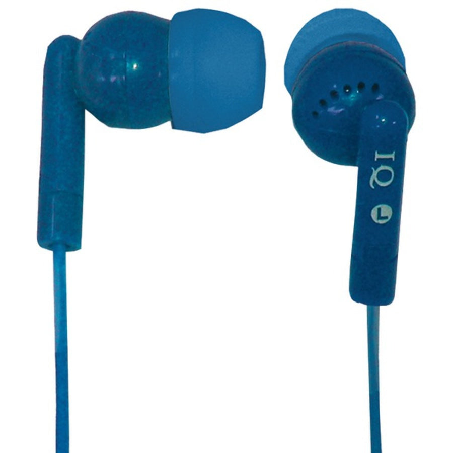 Supersonic Iq-106 Blue Porockz Stereo Earphones (blue)