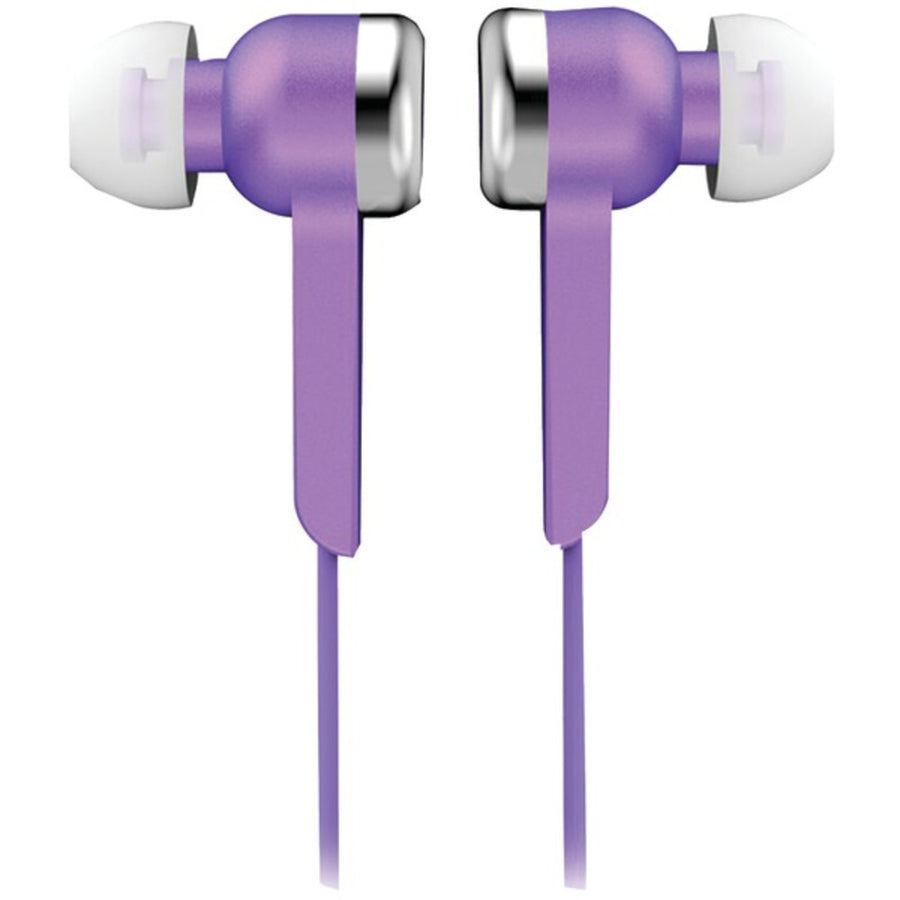 Supersonic Iq-113 Purple Iq-113 Digital Stereo Earphones (purple)