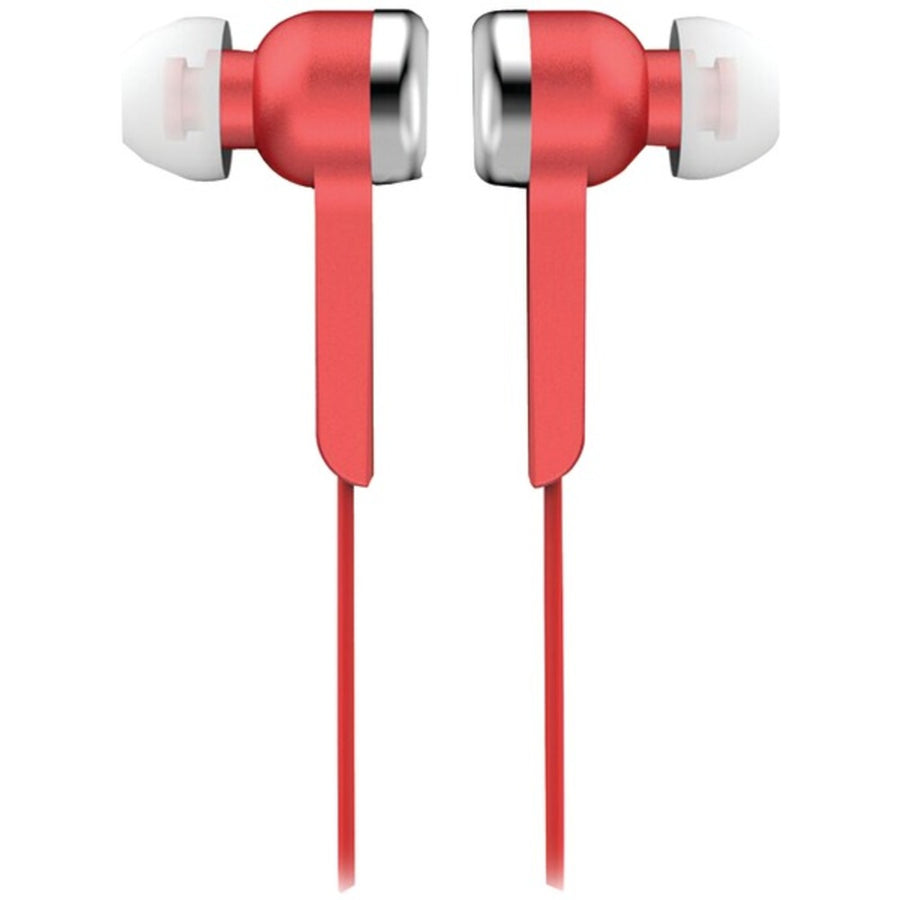 Supersonic Iq-113 Red Iq-113 Digital Stereo Earphones (red)