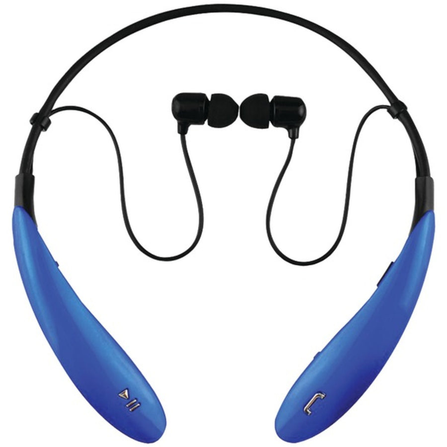 Supersonic Iq-127bt Blue Iq-127 Bluetooth Headphones With Microphone (blue)