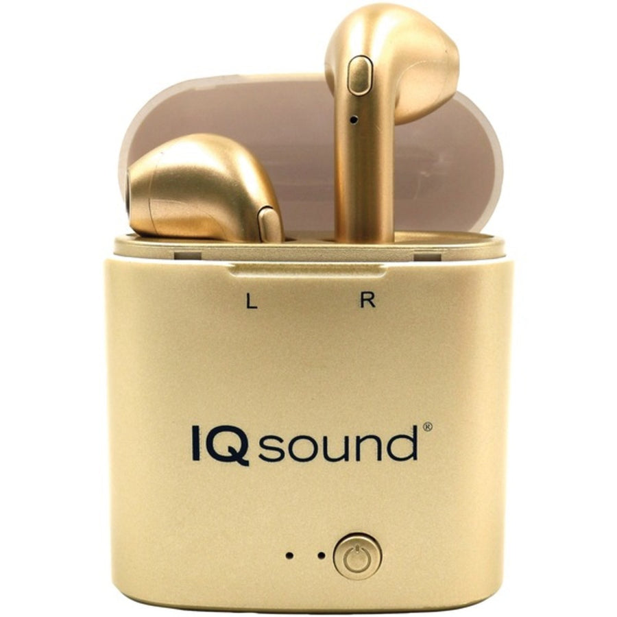 Supersonic Iq-135tws-gd Iq Sound True Wireless Earbuds (gold)