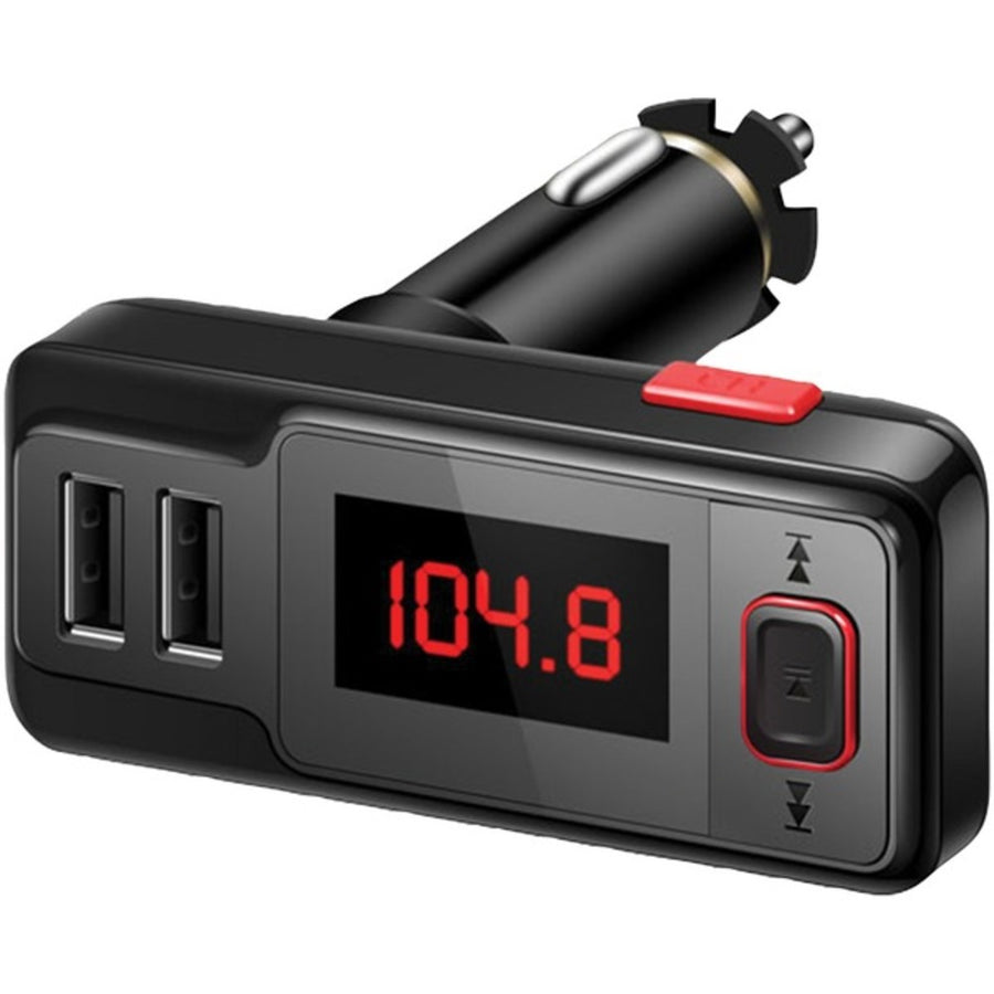 Supersonic Iq-223bt Bluetooth Fm Transmitter With Dual Usb Ports