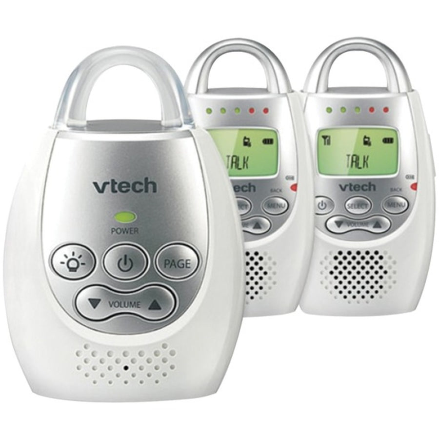 Vtech Dm221-2 Safe&sound Digital Audio Baby Monitor With 2 Parent Units