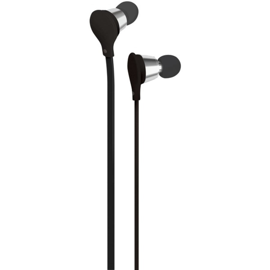 At&t Ebm01-black Jive Noise-isolating Earbuds With Microphone (black)