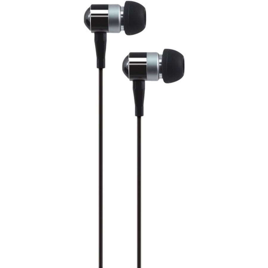 At&t Peb02-blk Peb02 In-ear Aluminum Stereo Earbuds (black)