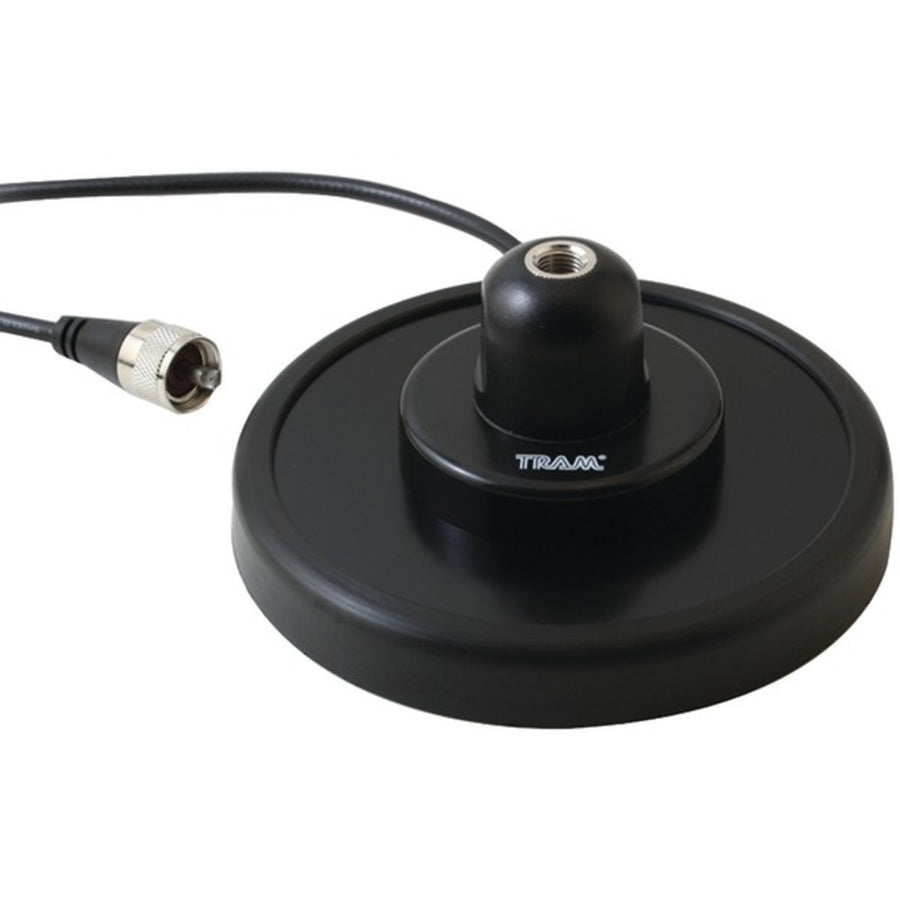 Tram 240-b Cb 5 Magnet Mount Antenna, Steel Housing With Rubber Boot, 17ft Coaxial Cable (black)