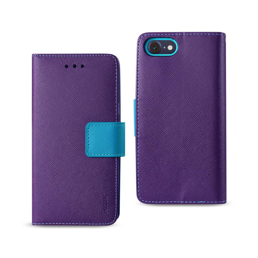 Reiko Iphone 8/ 7 3-in-1 Wallet Case In Purple