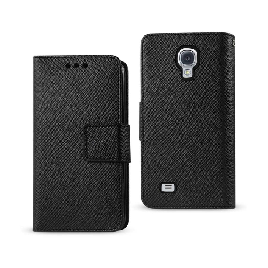 Reiko Samsung Galaxy S4 3-in-1 Wallet Case In Black