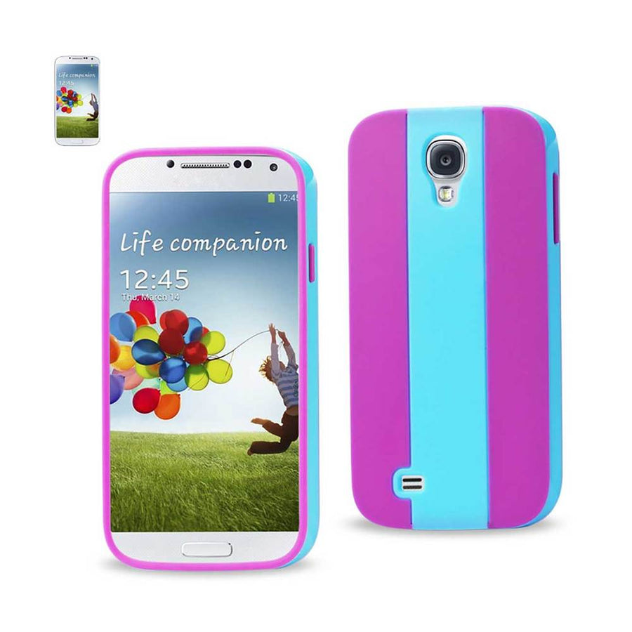 Reiko Samsung Galaxy S4 Striped Case In Blue Purple