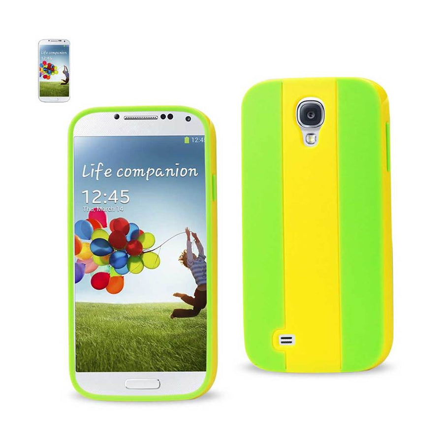 Reiko Samsung Galaxy S4 Striped Case In Yellow Green