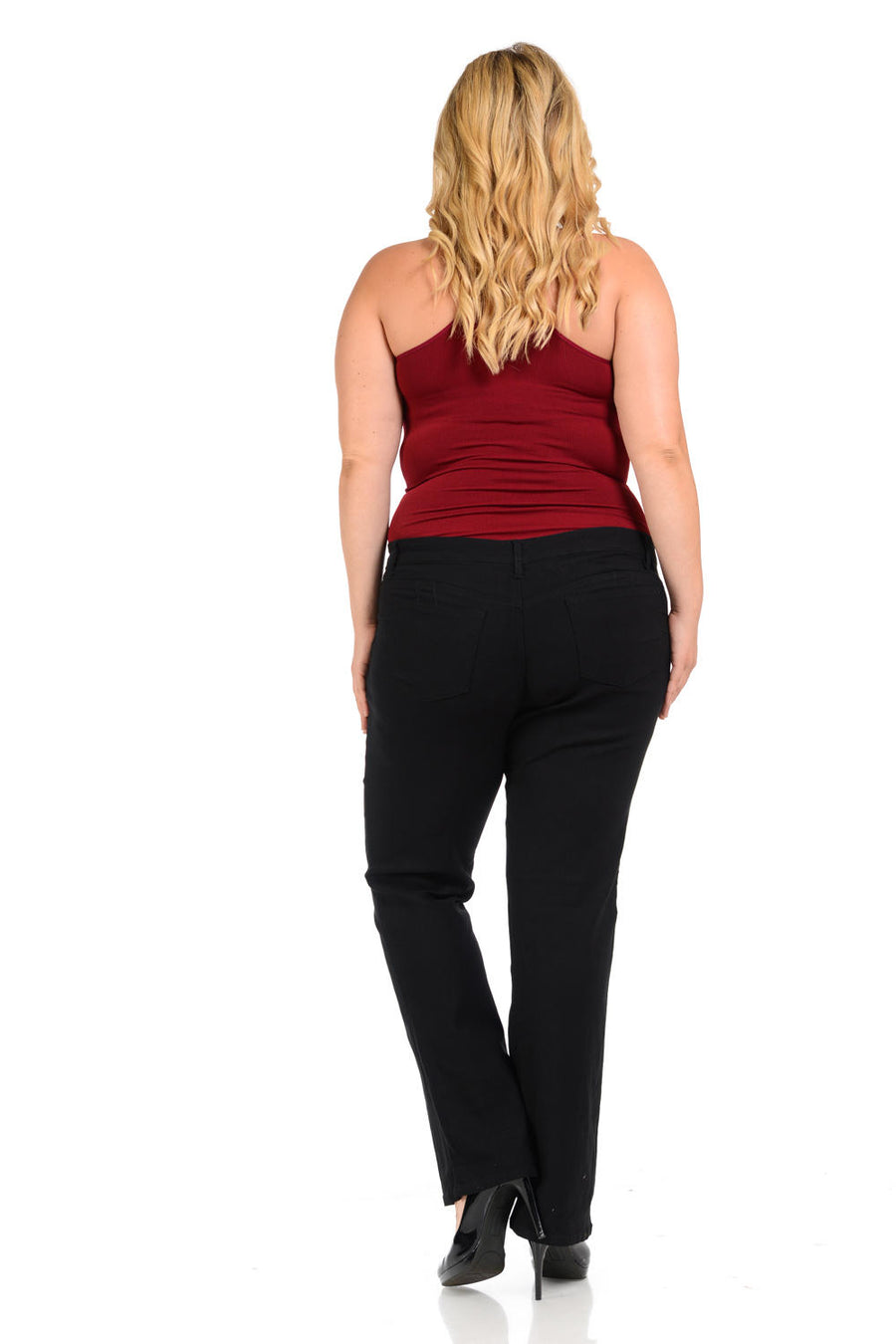 926 Women's Jeans - Plus Size - High Waist - Push Up - Style W1506-1