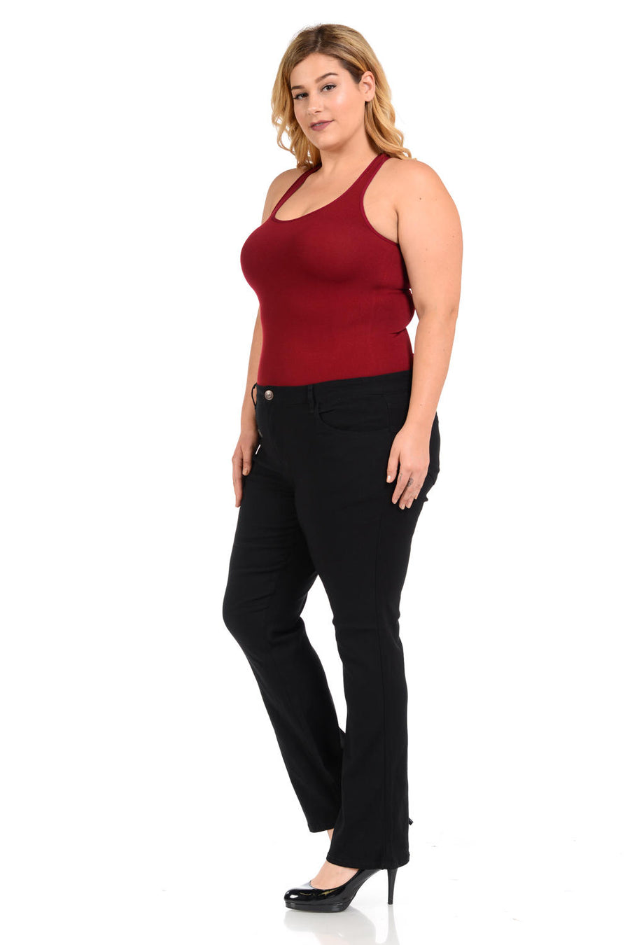 926 Women's Jeans - Plus Size - High Waist - Push Up - Style W1506-1