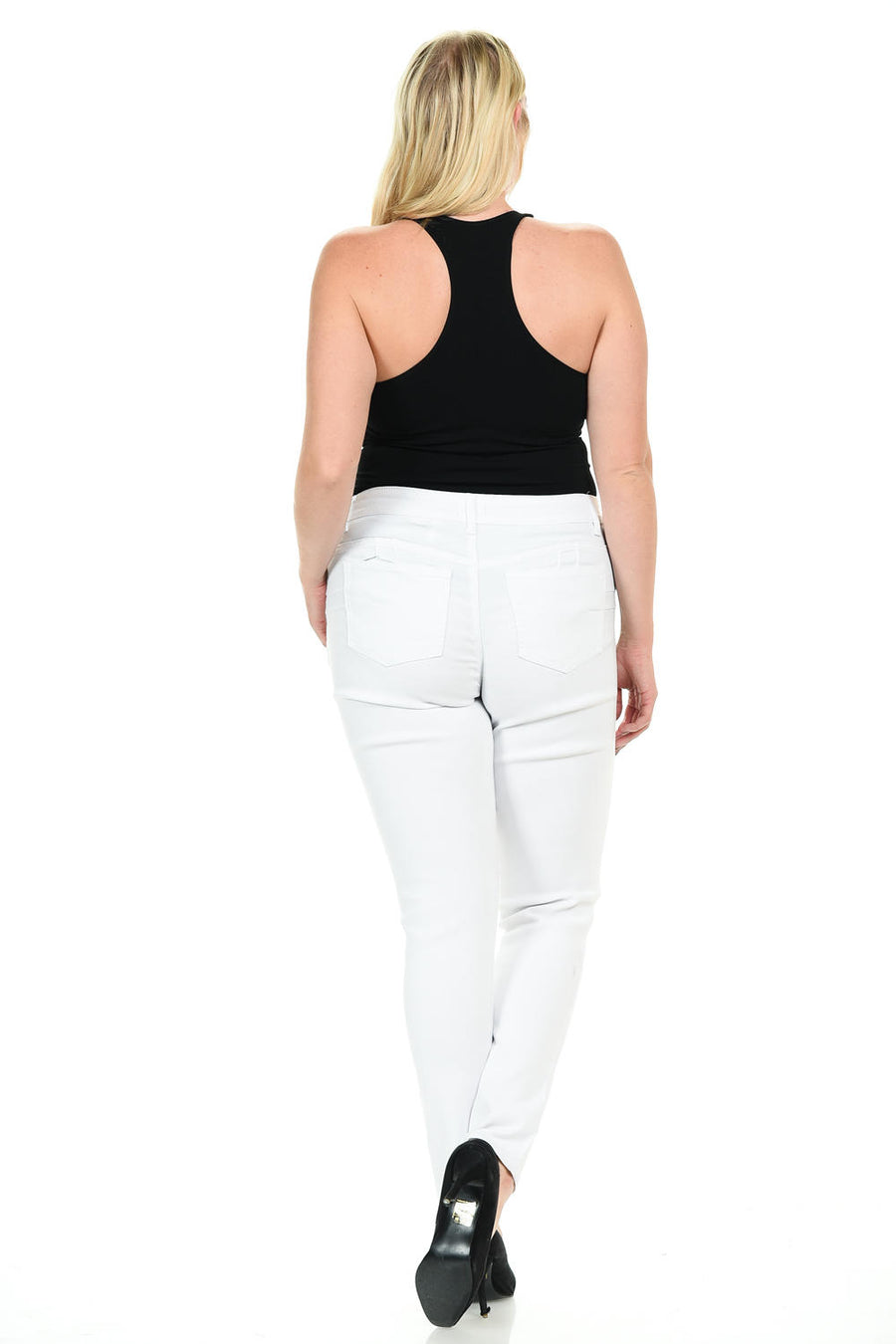 926 Women's Jeans - Plus Size - High Waist - Push Up - Style BQ6004A