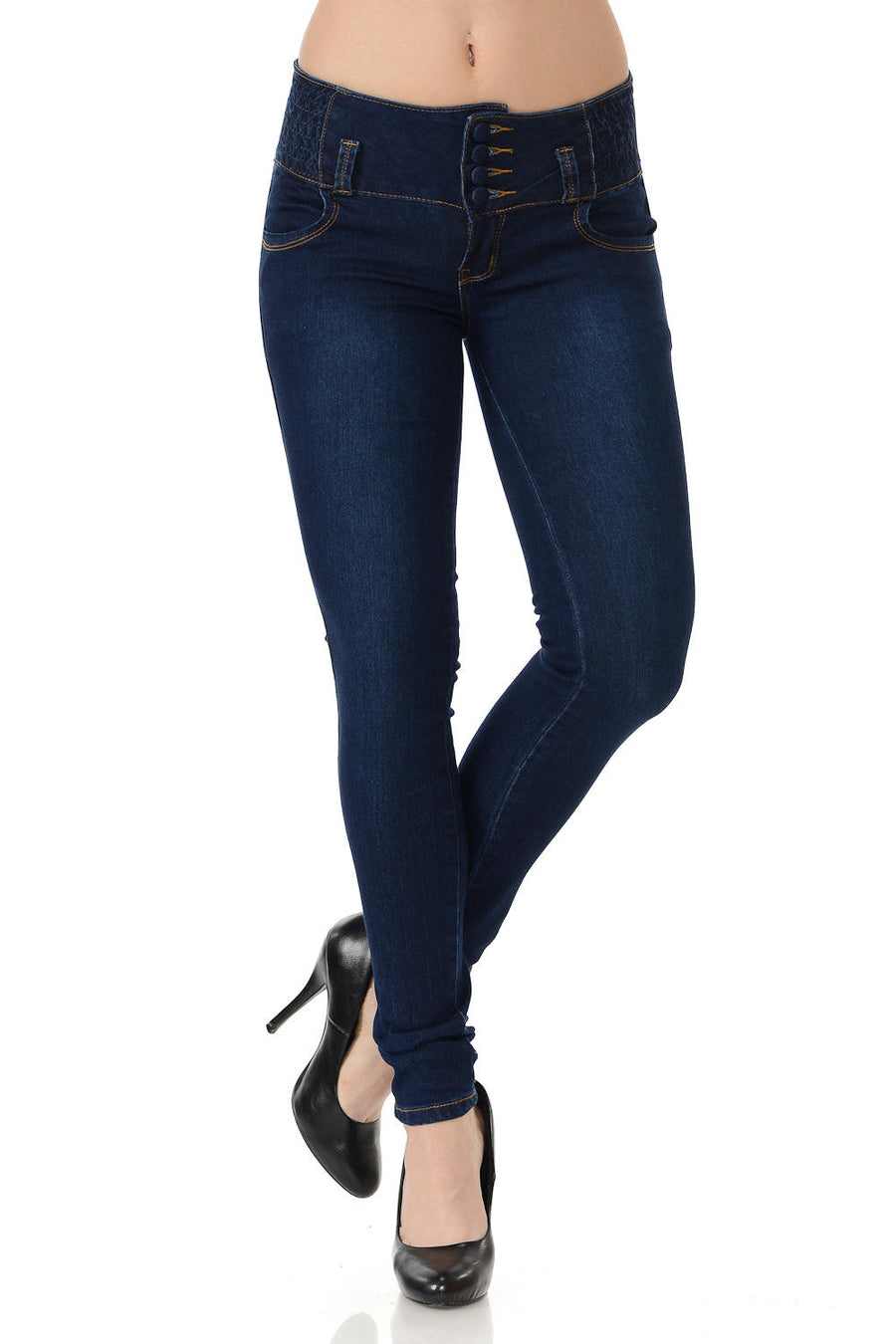 M.Michel Women's Jeans Colombian Design, Butt Lift, Levanta Cola, Push Up, Skinny - Style A5183