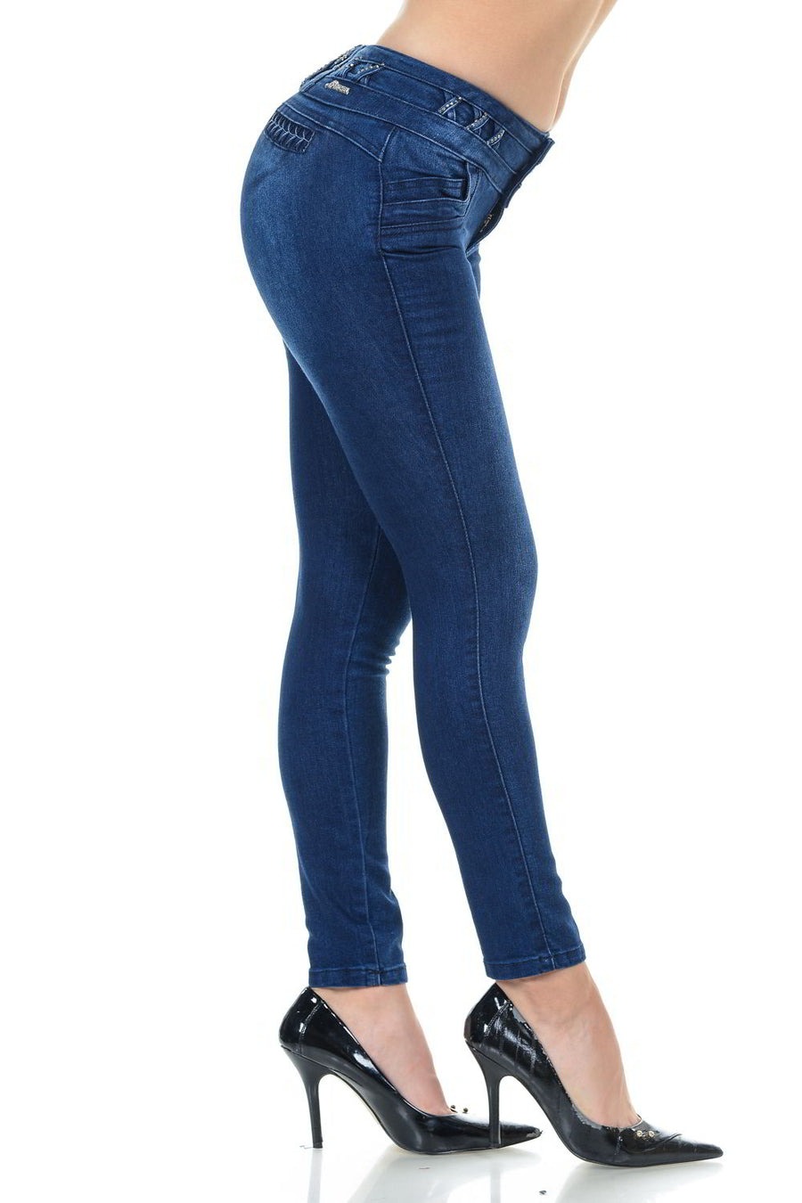 M.Michel Women's Jeans Colombian Design, Butt Lift, Levanta Pompa, Push Up, Skinny - Style G278