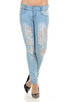 M.Michel Women's Jeans Colombian Design, Butt Lift, Levanta Cola, Push Up, Skinny - Style G369