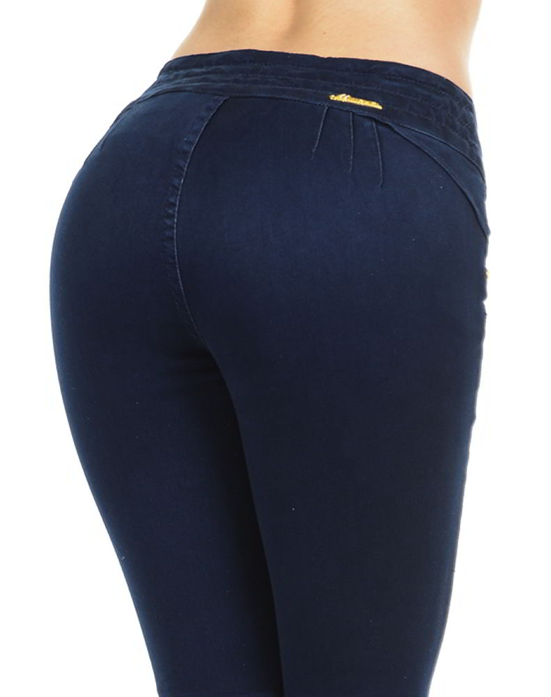 M.Michel Women's Jeans Colombian Design, Butt Lift, Levanta Cola, Push Up, Skinny - Style G43