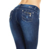 M.Michel Women's Jeans Colombian Design, Butt Lift, Levanta Pompa, Push Up, Skinny - Style G442