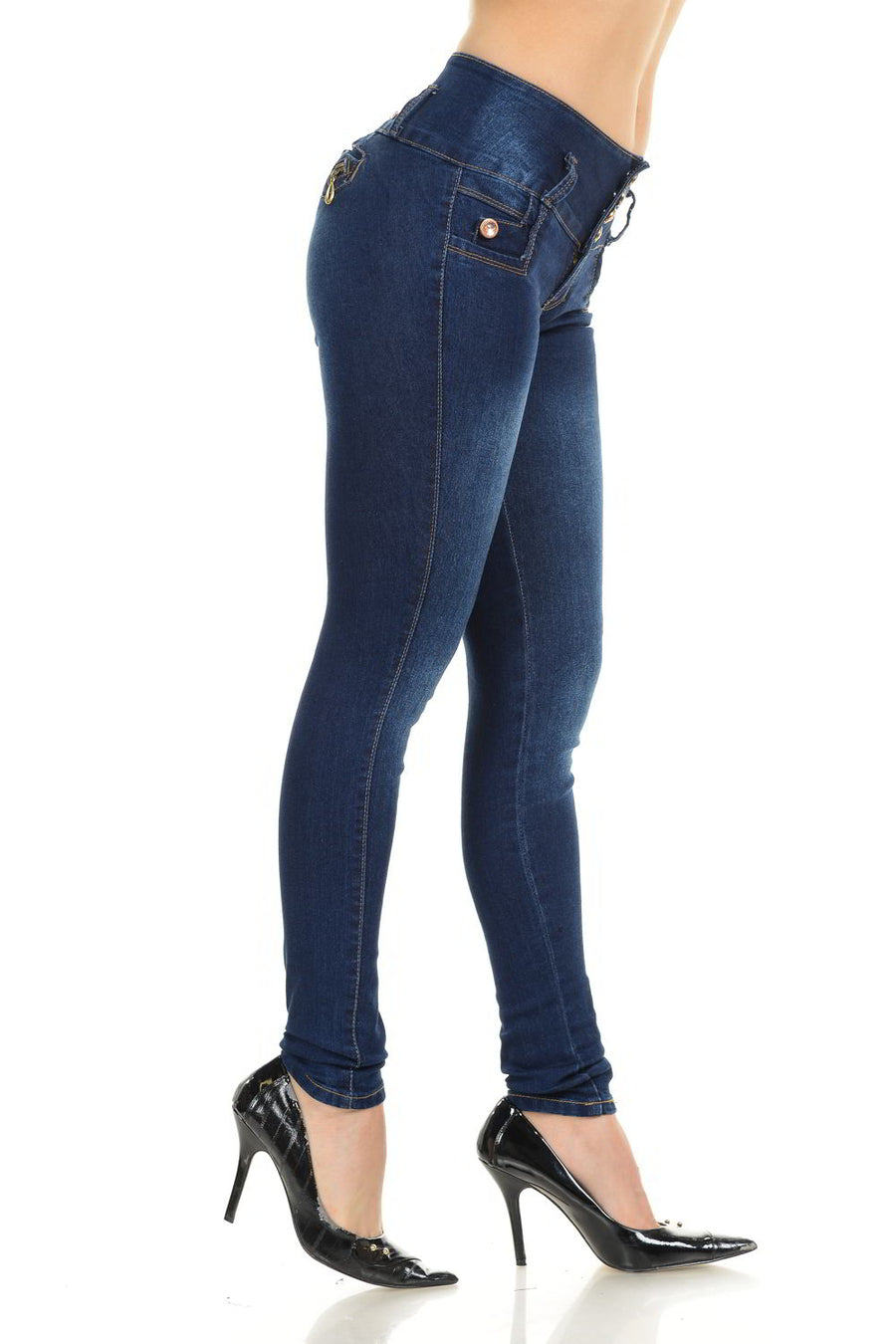 M.Michel Women's Jeans Colombian Design, Butt Lift, Levanta Cola, Push Up, Skinny - Style G807