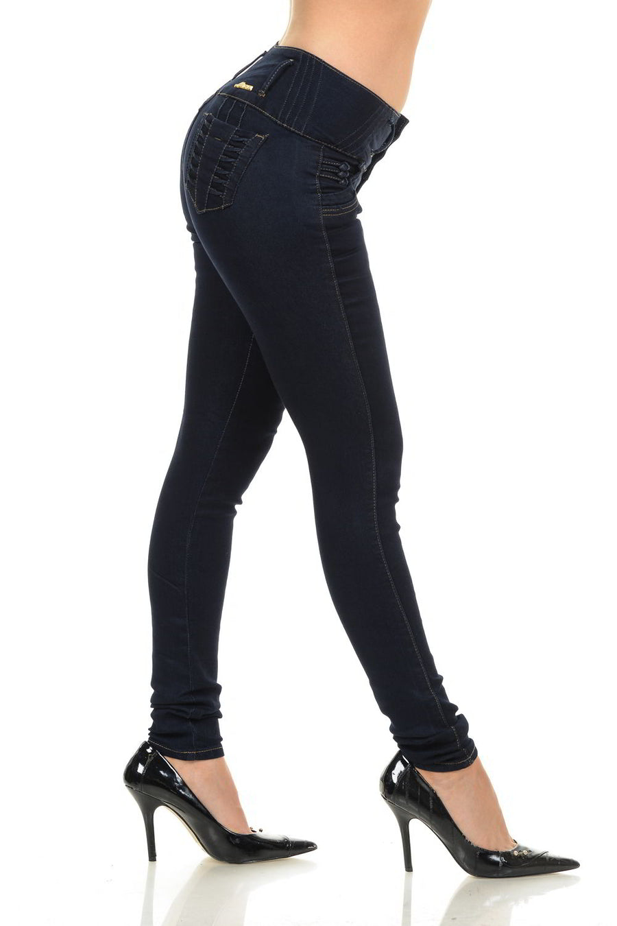 M.Michel Women's Jeans Colombian Design, Butt Lift, Levanta Cola, Push Up, Skinny - Style K0121X