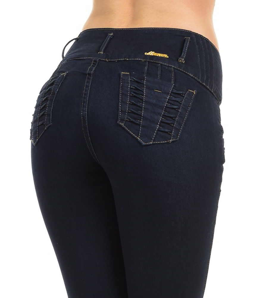 M.Michel Women's Jeans Colombian Design, Butt Lift, Levanta Cola, Push Up, Skinny - Style K0121X