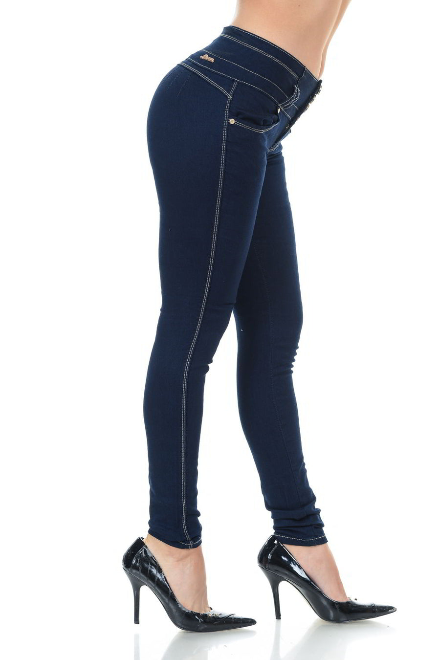 M.Michel Women's Jeans Colombian Design, Butt Lift, Levanta Cola, Push Up, Skinny - Style K1007