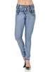 M.Michel Women's Jeans Colombian Design, Butt Lift, Levanta Cola, Push Up, Skinny - Style K355