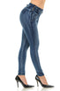 M.Michel Women's Jeans Colombian Design, Butt Lift, Levanta Pompa, Push Up, Skinny - Style M1052