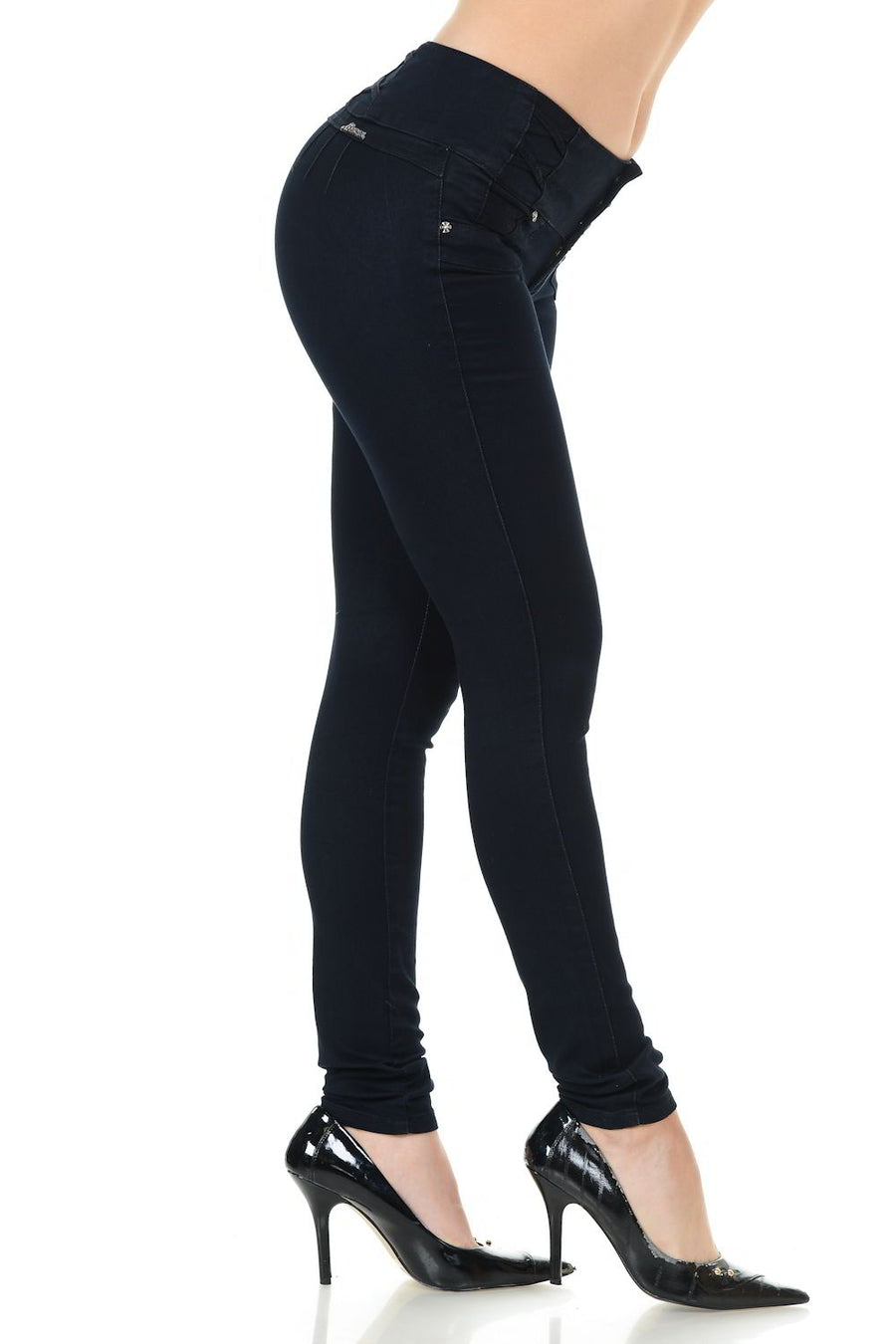 M.Michel Women's Jeans Colombian Design, Butt Lift, Levanta Cola, Push Up, Skinny - Style M1079B